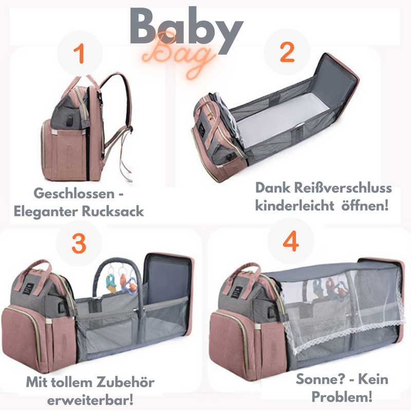 BabyBag Deluxe 2in1 - Immer Alles dabei!